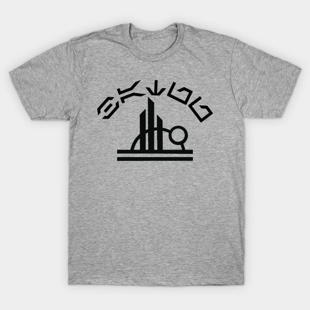 Batuu Aurebesh logo T-Shirt by AlteredWalters